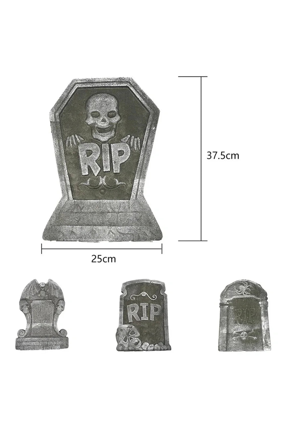 Lisslune | Skull RIP Garden Tombstone