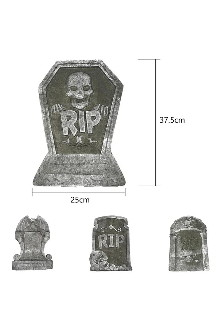 Lisslune | Skull RIP Garden Tombstone