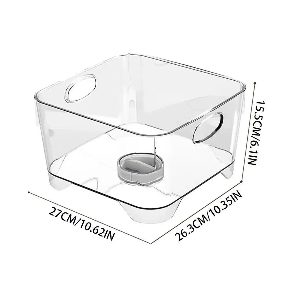 Lisslune | Multi-functional draining basket for effortless washing of fruit, vegetables, and noodles - Essential kitchen utensil