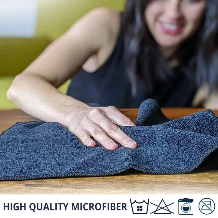 Lisslune | Microfiber Car Cleaning Cloths Set (10 pieces)