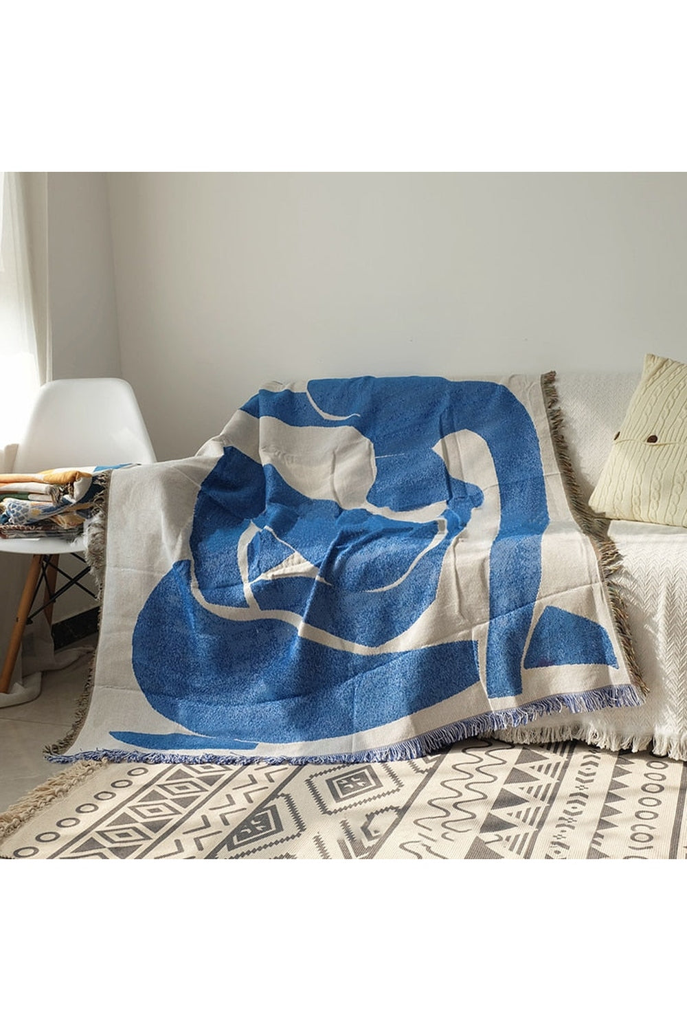 Lisslune | Fringe Throw Blanket
