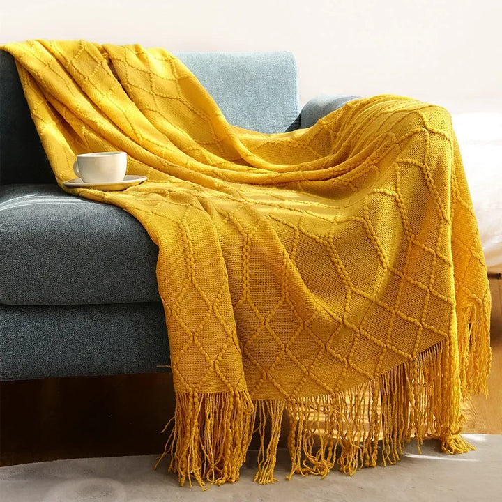 Lisslune | Nordic Style Dick Knitted Blanket