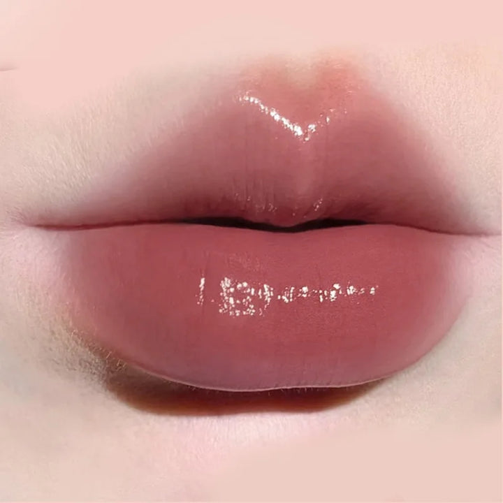 Rynx | 9 Colors Gel Lipstick Moisturizing Mirror Water Light Solid Lip Gloss Glass Tea Russet Lip Coating Tint Makeup Cosmetics Beauty
