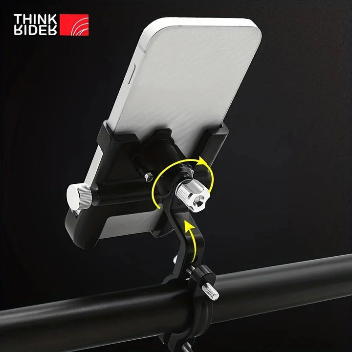 Lisslune | ThinkRider MTB Adjustable 360° Rotatable Phone Holder for Bikes - Non-slip Aluminum Bike Mount