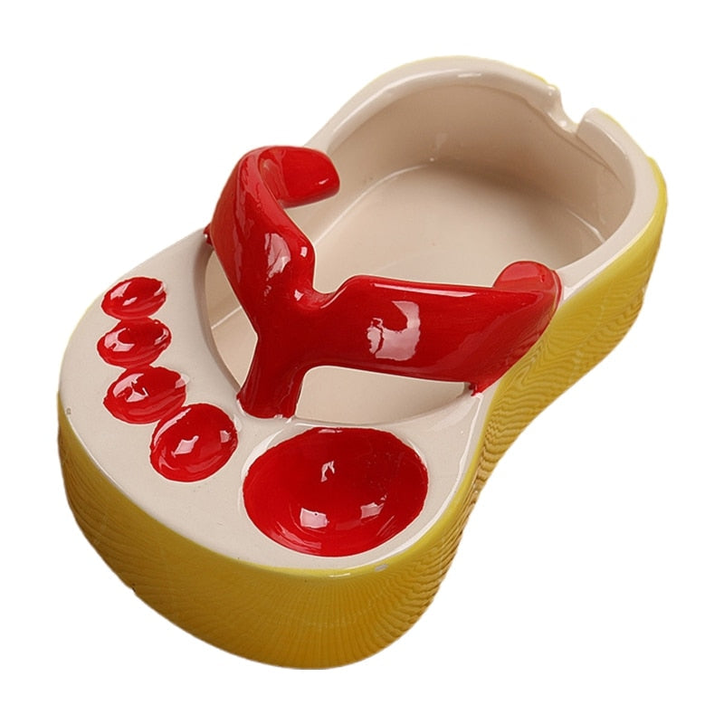 Lisslune | Ceramic Flip Flop Food Serving Bowl