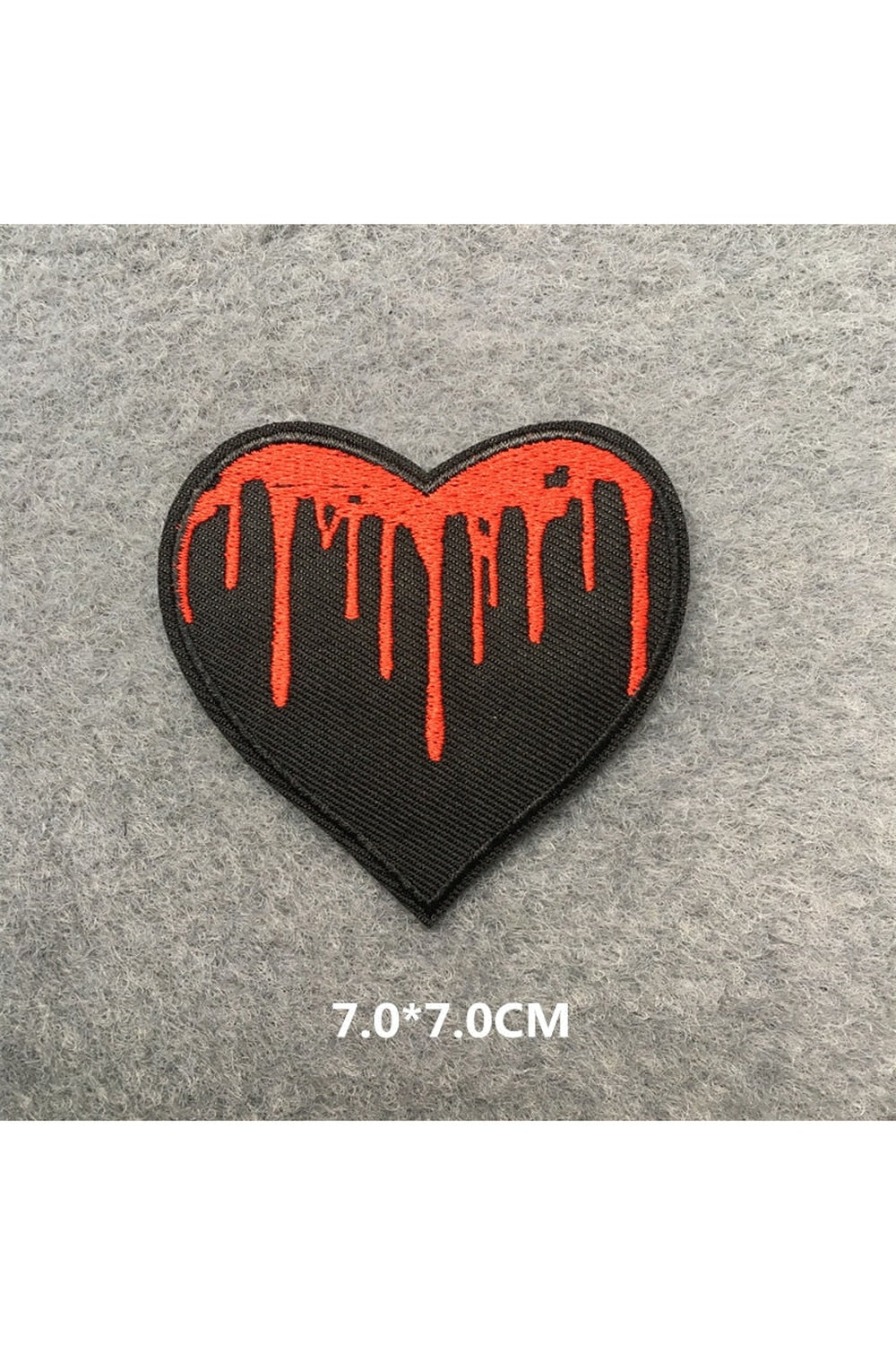Lisslune | Punk embroidered patch set