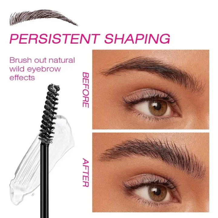 Rynx | Wild Eyebrow Styling Cream Transparent Waterproof Makeup Eyebrows Sculpt Soap Clear Liquid Eyebrow Sealing Layer Cosmetics