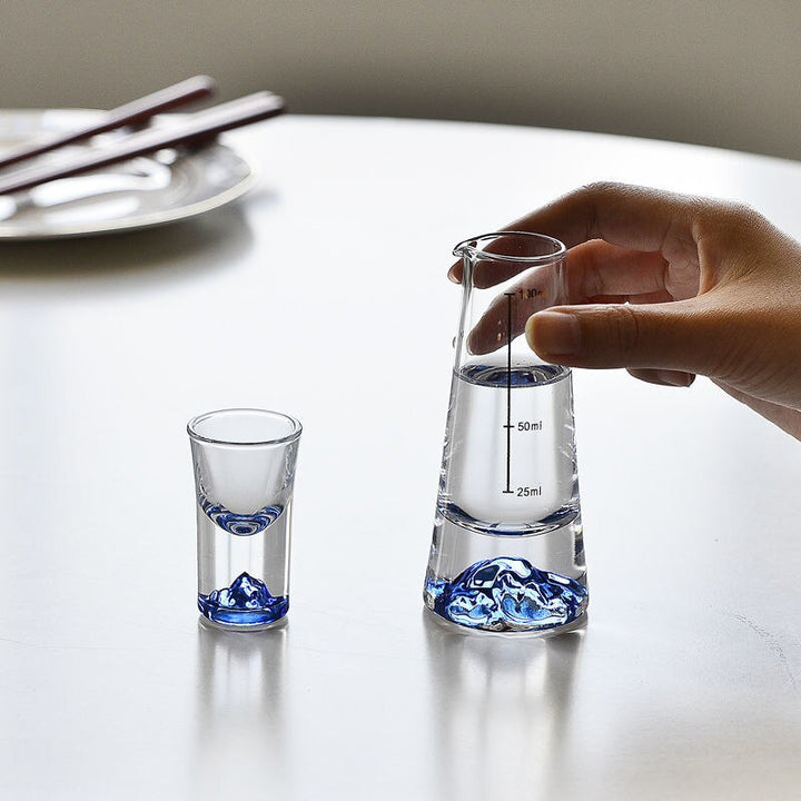 Lisslune | Japan Style Lead-Free Mountain Glass Set
