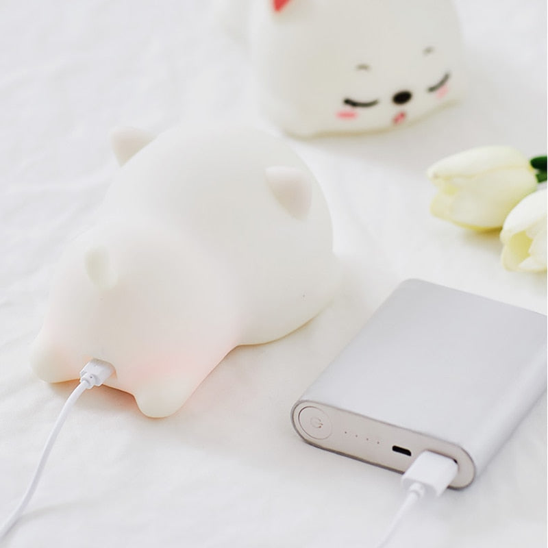 Lisslune | Mini Cat LED Touch Sensor Night Lamp