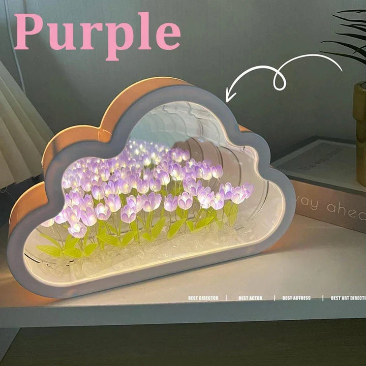 Lisslune | Tulip Atmosphere Infinite Flowers Night Light