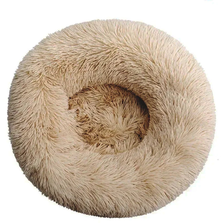 Lisslune | CozyNest Plush Round Pet Bed – Washable & Non-Slip