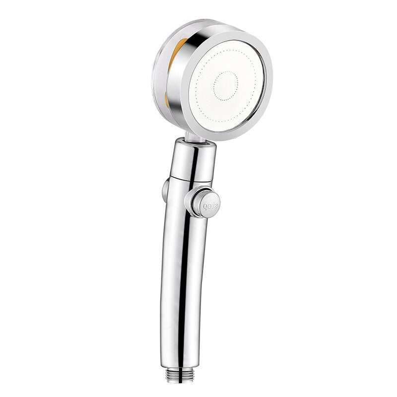 Lisslune | Water-saving pressure propeller shower head with adjustable water flow