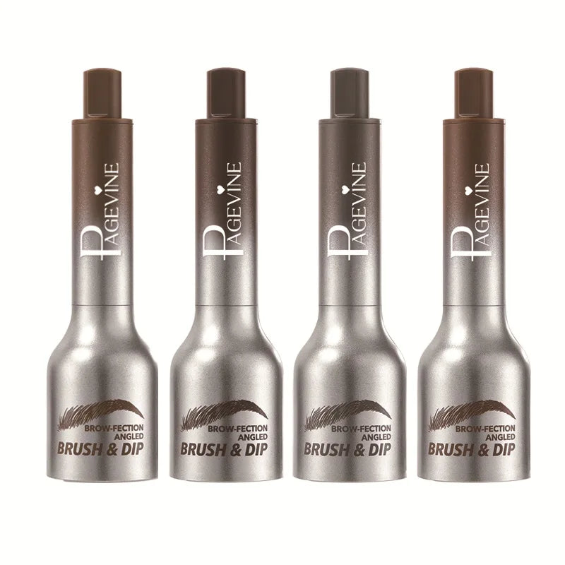 Rynx | 3D Color Pencil Eyebrow Microblading Anti-Smudge Waterproof Long-Lasting Black Brown Brush Natural Wild Eyebrow Enhancer Cream