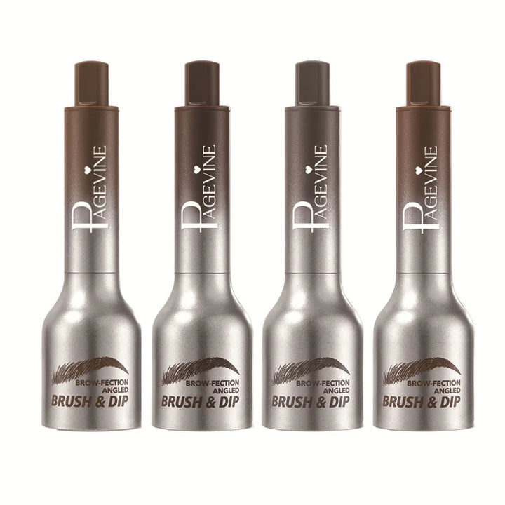 Rynx | 3D Color Pencil Eyebrow Microblading Anti-Smudge Waterproof Long-Lasting Black Brown Brush Natural Wild Eyebrow Enhancer Cream