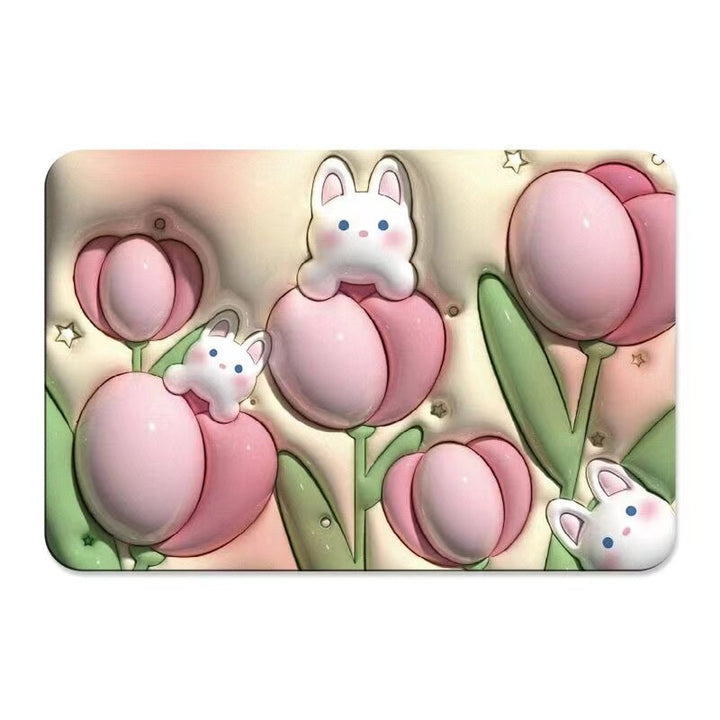 Lisslune | Non-Slip Cartoon Colorful Fun Quick Water Absorbent Mat