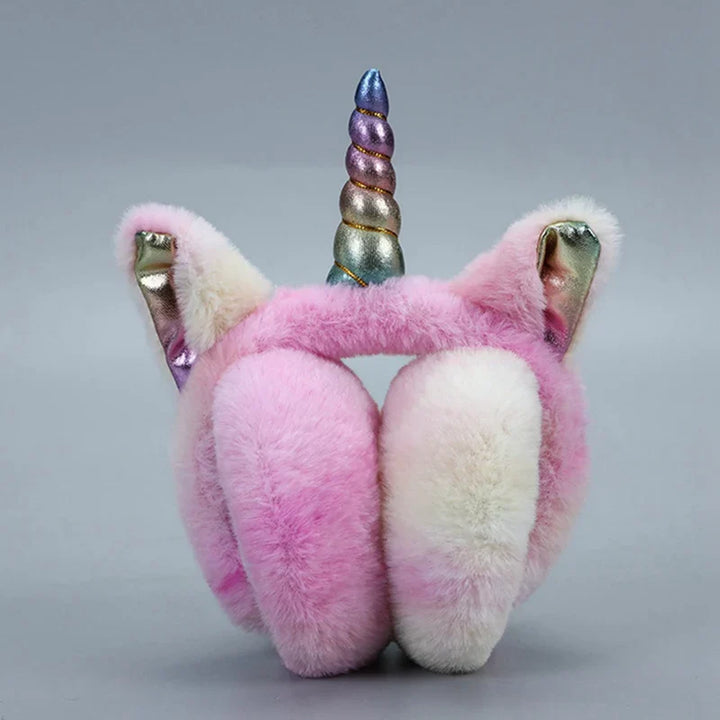 Lisslune | Kids Unicorn Plush Ear Warmers