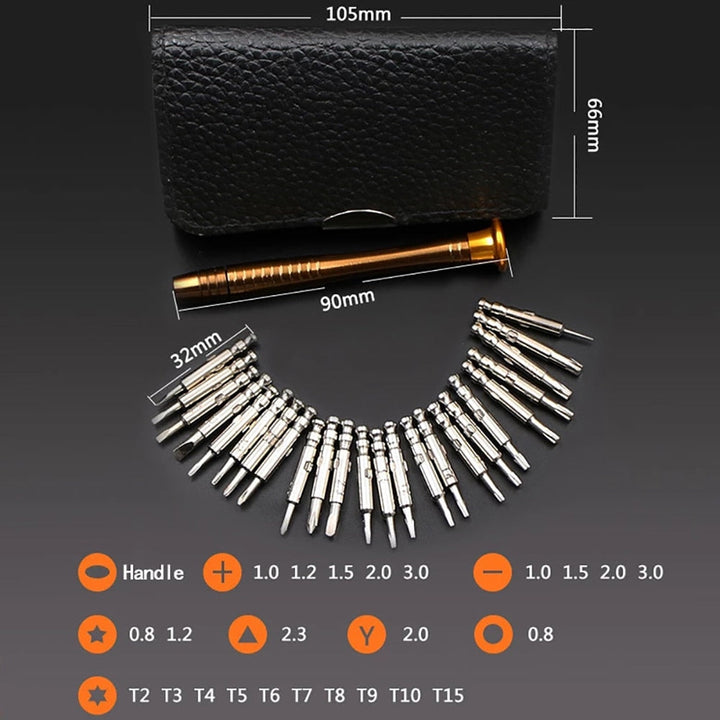 Lisslune | 25in1 All-Purpose Complete Screwdriver Kit