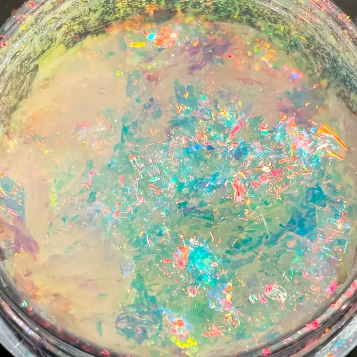 Rynx |1Jar Aurora Chameleon Snowflake Ultra-Thin Iridescent Nail Sequins Holographic Opal Eyeshadow Ice Glitter Nail Chameleon Flakes