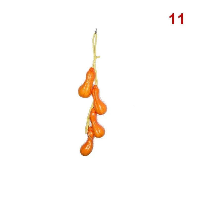 Lisslune | Realistic Hanging Foam Fruit and Seafood Decoration for Home and Event Enhancement