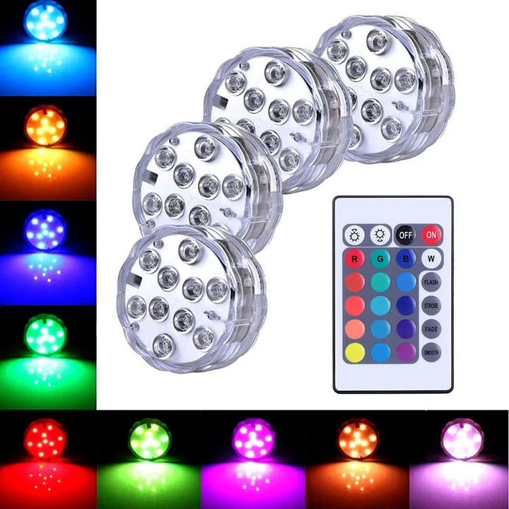 Lisslune | Underwater pool lighting with 10 LEDs