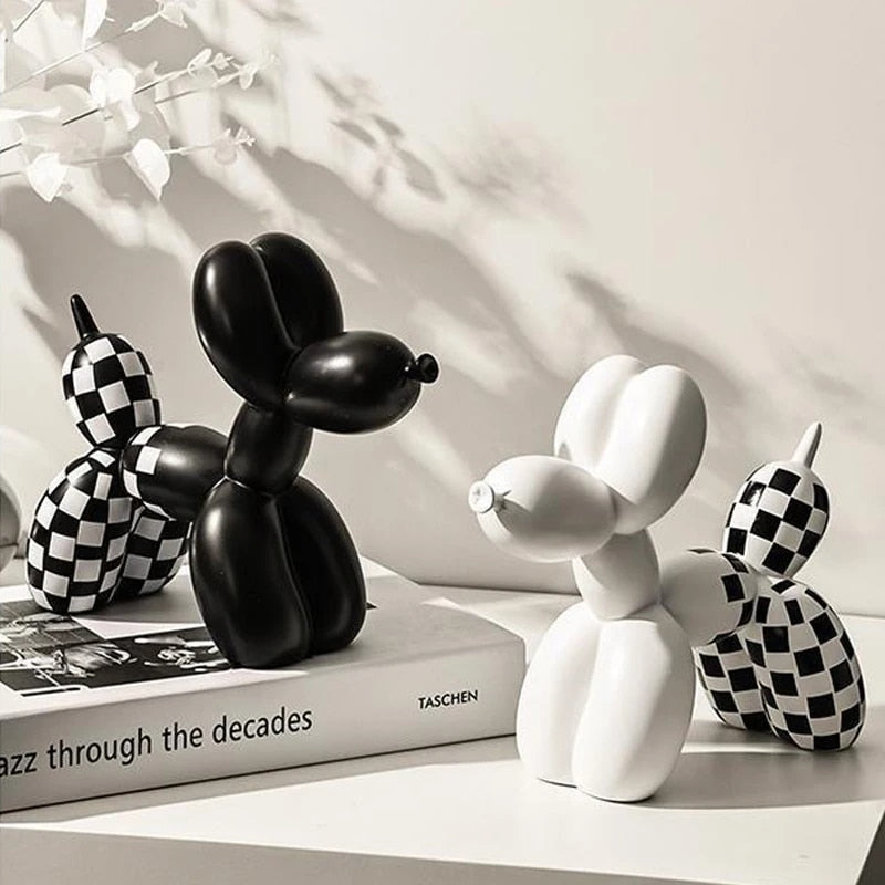 Lisslune | Luxurious Home Decor, Balloon Dog Decoration, Office Desk Accessories, Animal Decoration, Modern Popular Art, Nordic Statues