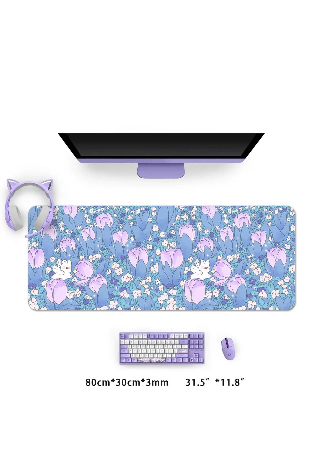 Lisslune | Tulip Desk Mat