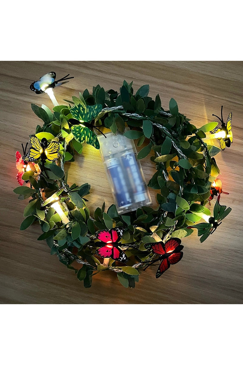 Lisslune | white rose light garland