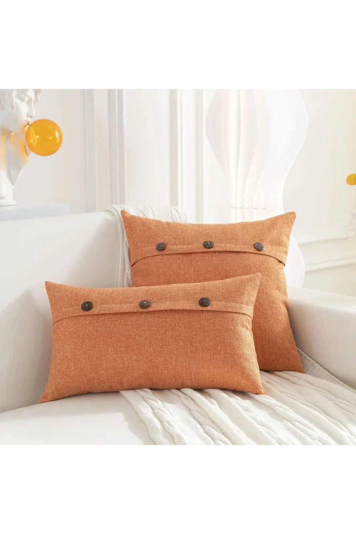 Lisslune | Nordic Button Cushion Cover