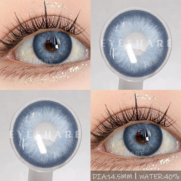Rynx | Naturally colored contact lenses for the eyes 1 pair brown pupil contact lenses Fashion blue lenses annually cosmetic gray contact lenses