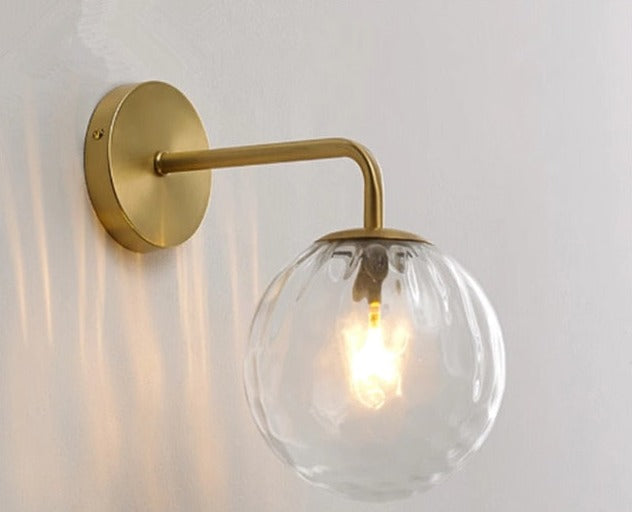 Lisslune | SphereLuxe – Scandinavian Wall Light with Adjustable Lighting