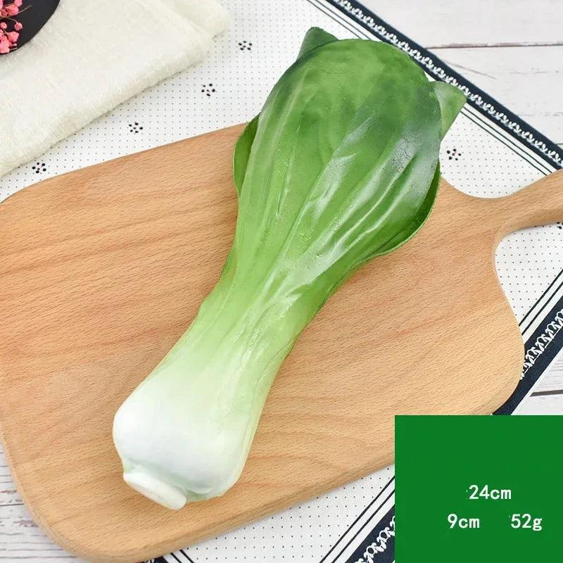 Lisslune | Lifelike kitchen vegetable display models - Decorative artificial ornaments for culinary education