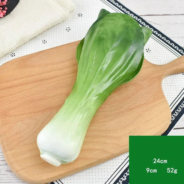 Lisslune | Lifelike kitchen vegetable display models - Decorative artificial ornaments for culinary education