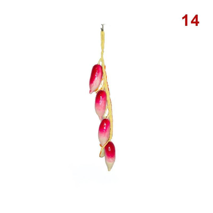 Lisslune | Realistic Hanging Foam Fruit and Seafood Decoration for Home and Event Enhancement