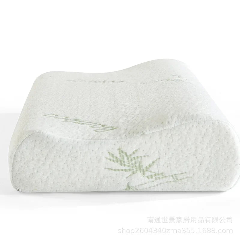 Lisslune | Orthopedic pillow made of bamboo fiber with slow rebound and memory foam