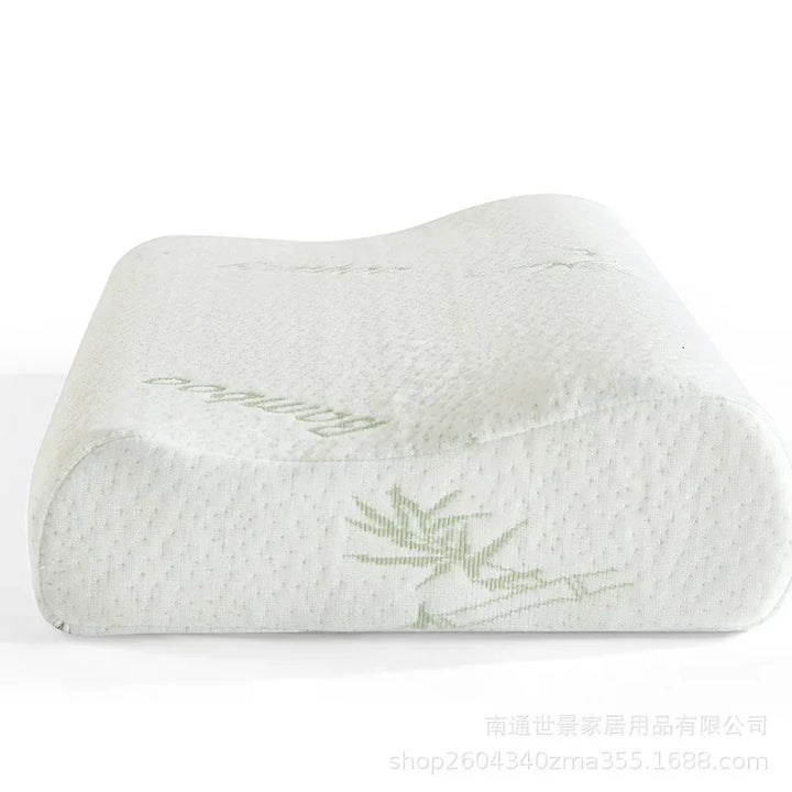 Lisslune | Orthopedic pillow made of bamboo fiber with slow rebound and memory foam