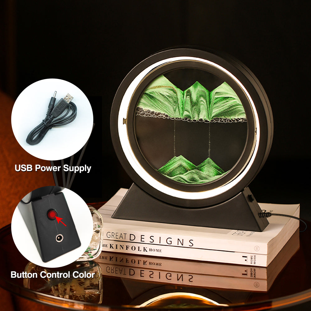 Lisslune | 3D LED Painting Sand Art Decor