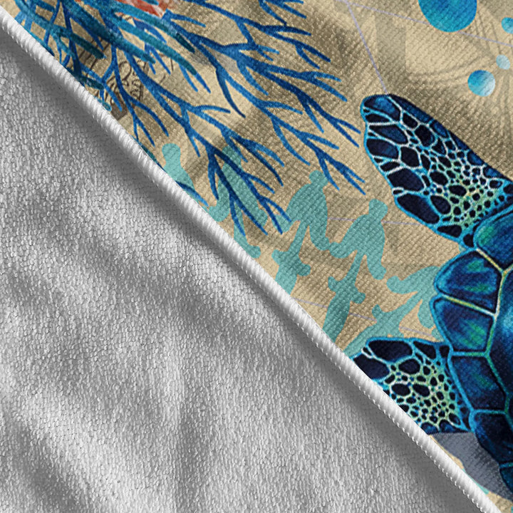 Lisslune | SeaQuest TurtleTrek Towel