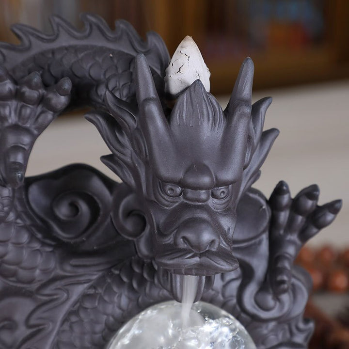 Lisslune | Mystic Dragon Lucky Clay Waterfall Burner