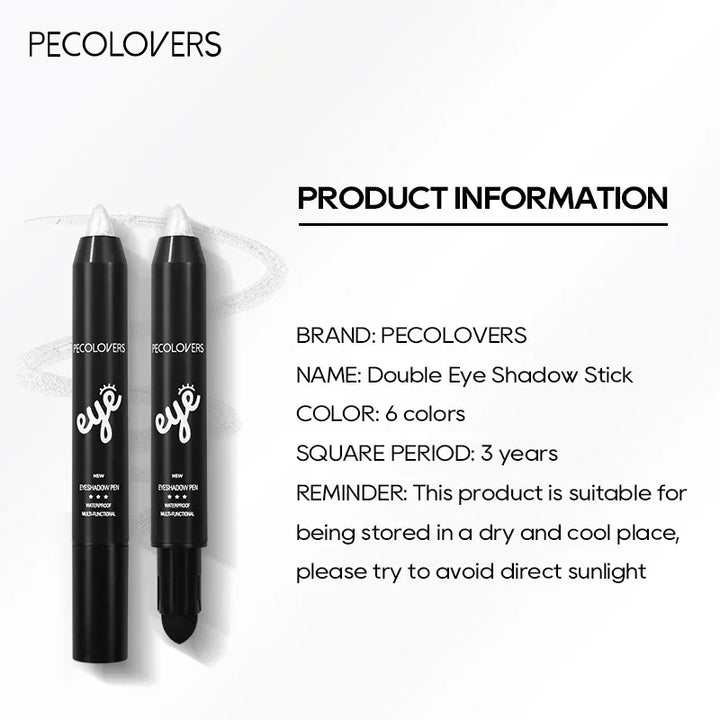 Rynx | Gold-brown Pearl Eyeshadow Eyeliner Pencil Glitter Eyeshadow Makeup Pigment Silk Worm Eyeshadow Pencil