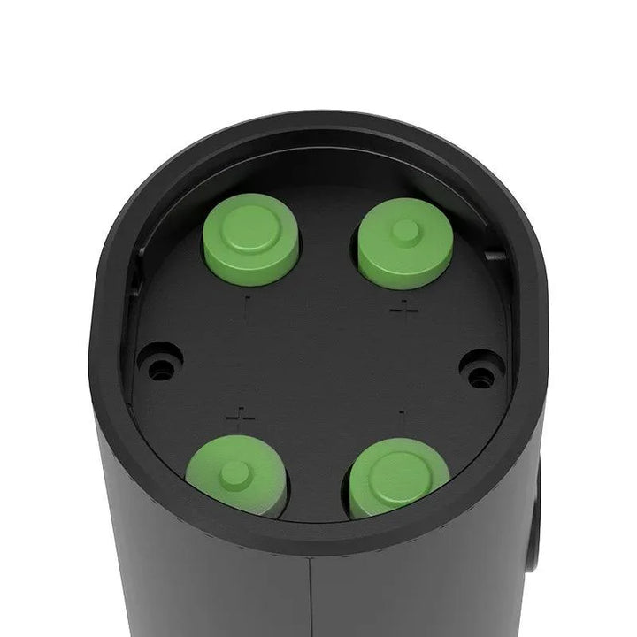 Lisslune | Automatic Gravity Salt and Pepper Mill Set with Adjustable Coarseness and LED Light - Rechargeable Electric Grinder for Effortless Seasoning
