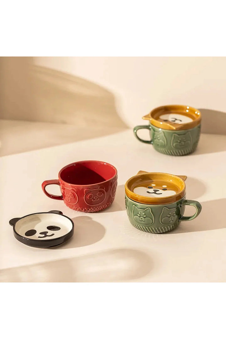 Lisslune | Cartoon Cat Coffee Mug