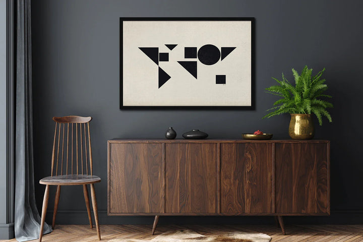 Lisslune | Card canvas poster