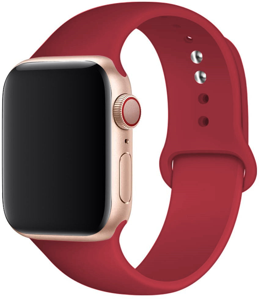 Lisslune | Silicone strap for Apple Watch Series 7/SE/3/4/5/6/8/Ultra