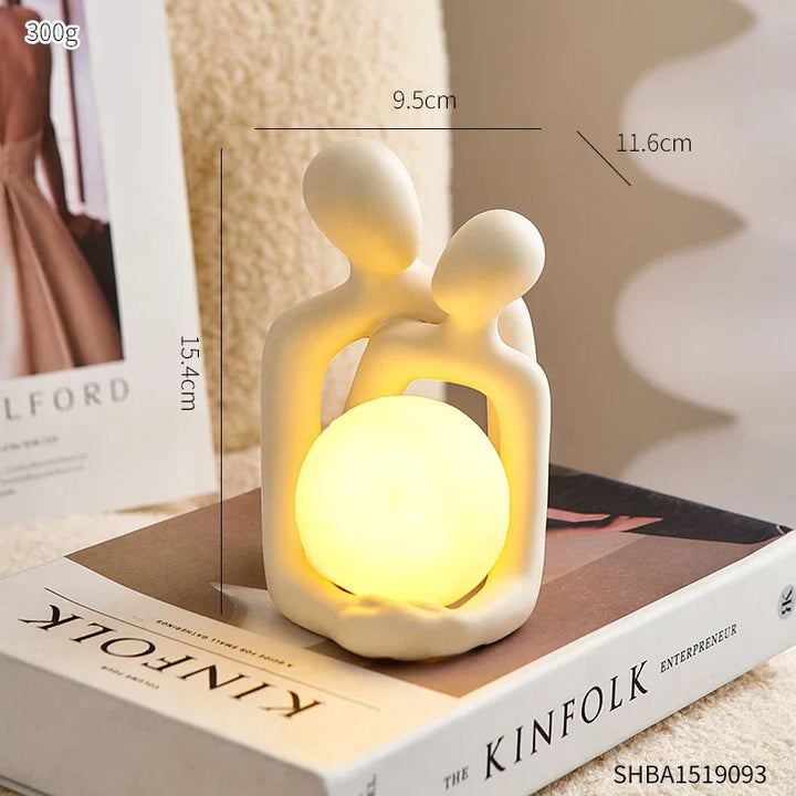 Lisslune | Eternal Bond Love Couple Night Decor Lamp