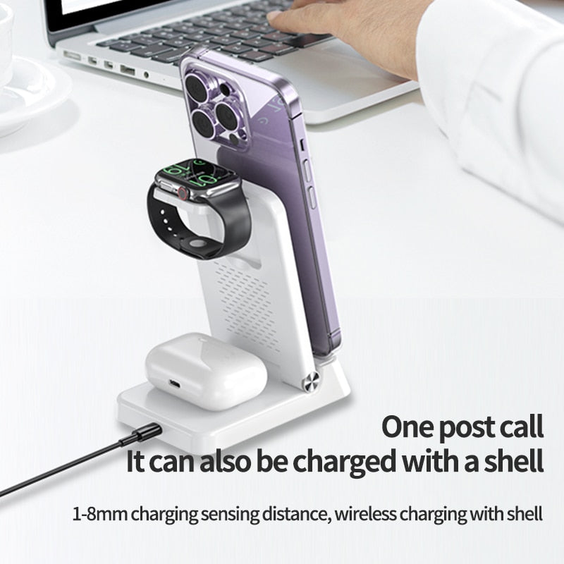 Lisslune | 4in1 Foldable Fast Wireless Charging Dock
