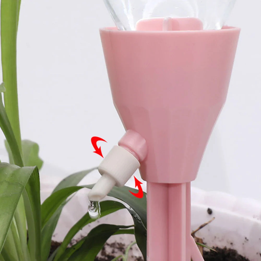 Lisslune | Automatic Plant Watering System with Bottle Connection – Efficient Drip Irrigator for Plant Care