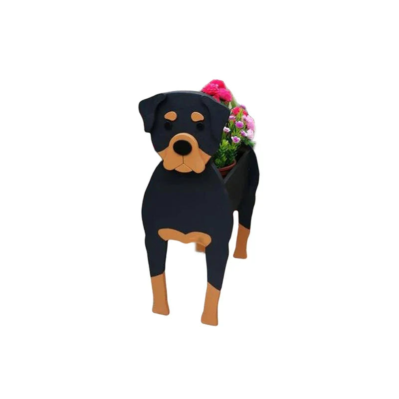 Lisslune | Flower pot - Pawsome - Dog plant container - Various breeds