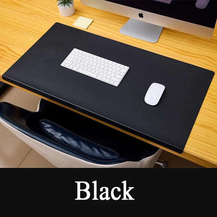 Lisslune | PU leather desk mat with adjustable elbow and wrist support