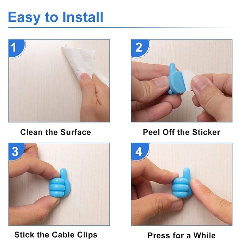 Lisslune | Thumbs-up Multifunctional Sticky Wall Hook