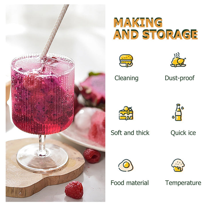 Lisslune | Stackable Ice Cube Maker Set
